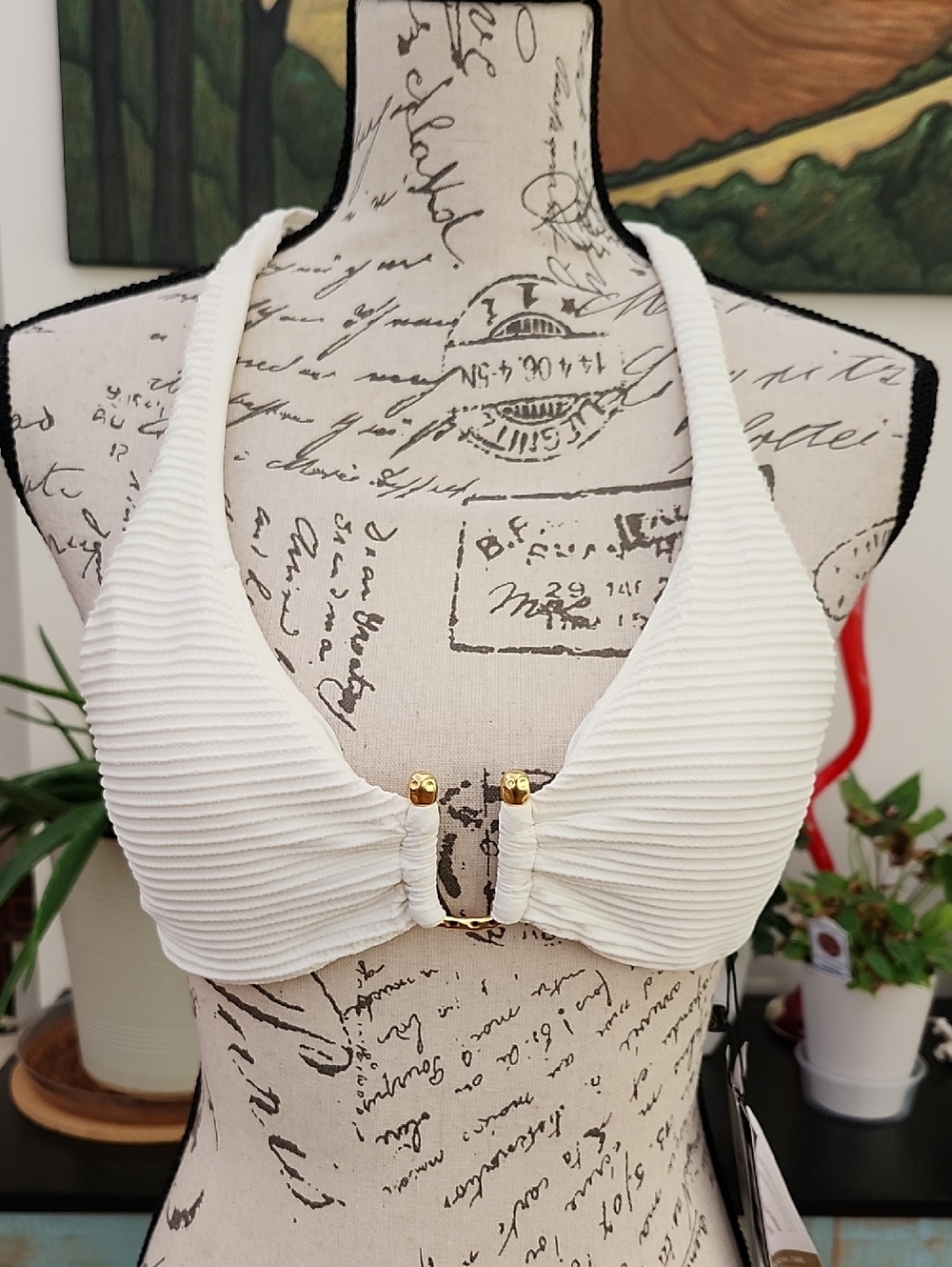 ViX Paula Hermanny Jill Alanna Bikini Top - NWT